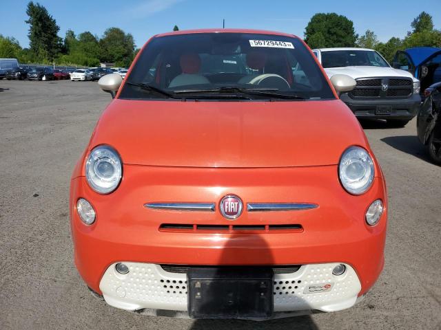 3C3CFFGEXDT604586 - 2013 FIAT 500 ELECTRIC ORANGE photo 5