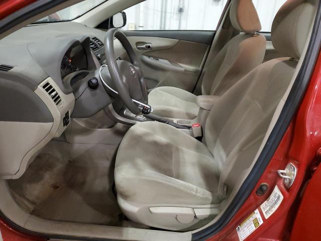 1NXBU4EE1AZ371778 - 2010 TOYOTA COROLLA BASE 红色 照片 7