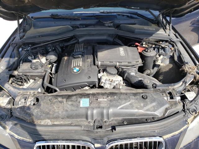 WBANV93548CZ67172 - 2008 BMW 535 XI BLUE photo 11