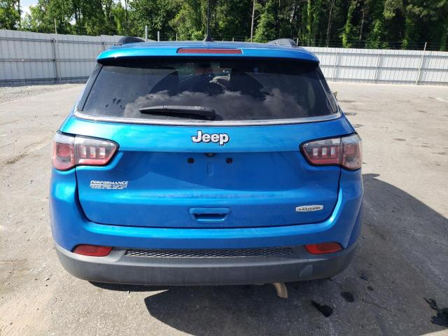 3C4NJCBB5KT615085 - 2019 JEEP COMPASS LATITUDE BLUE photo 6