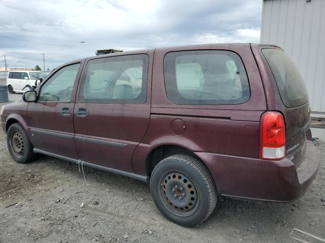 1GNDV23W38D199636 - 2008 CHEVROLET UPLANDER LS BURGUNDY photo 2