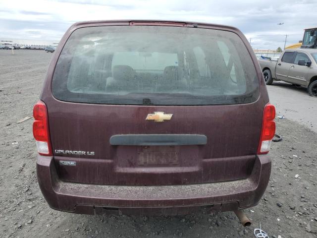 1GNDV23W38D199636 - 2008 CHEVROLET UPLANDER LS BURGUNDY photo 6