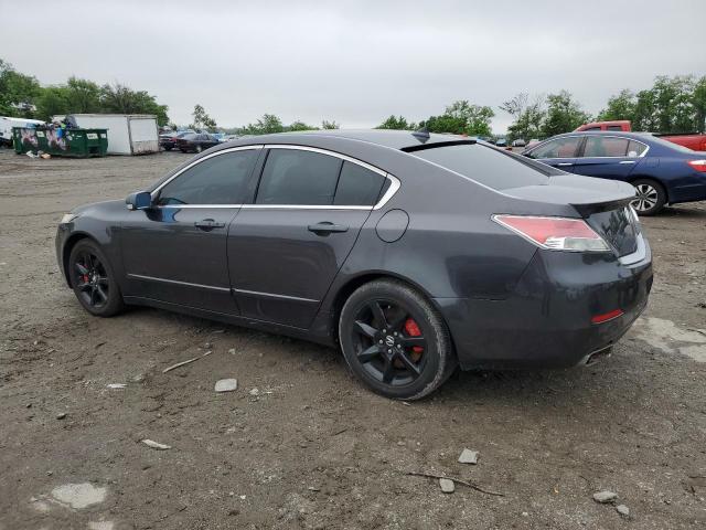 19UUA8F57DA000773 - 2013 ACURA TL TECH GRAY photo 2