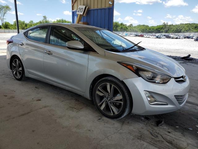 KMHDH4AE3FU379519 - 2015 HYUNDAI ELANTRA SE SILVER photo 4