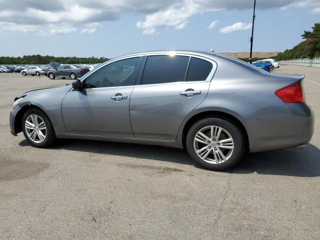 JN1DV6AR5BM653876 - 2011 INFINITI G25 SILVER photo 2