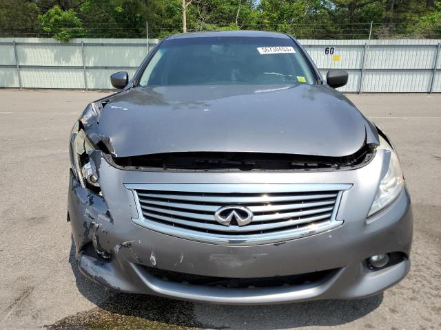 JN1DV6AR5BM653876 - 2011 INFINITI G25 SILVER photo 5