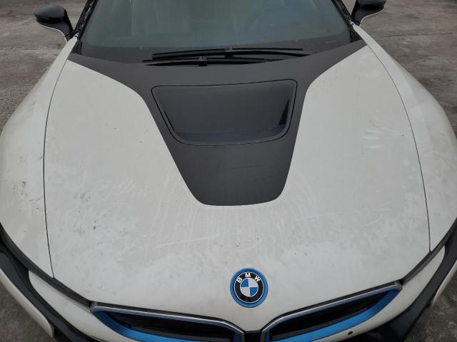 WBY2Z2C57FV674674 - 2015 BMW I8 WHITE photo 11