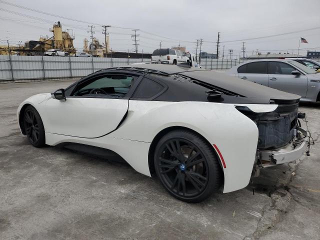 WBY2Z2C57FV674674 - 2015 BMW I8 WHITE photo 2