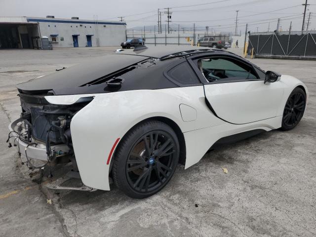 WBY2Z2C57FV674674 - 2015 BMW I8 WHITE photo 3