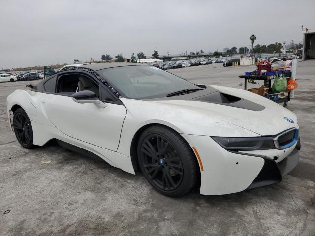 WBY2Z2C57FV674674 - 2015 BMW I8 WHITE photo 4