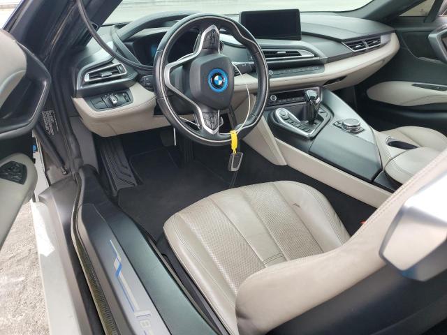 WBY2Z2C57FV674674 - 2015 BMW I8 WHITE photo 8