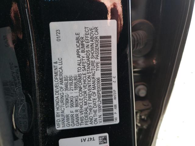 19XFL2H85PE003906 - 2023 HONDA CIVIC SPORT 黑色 照片 13