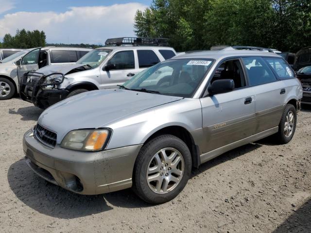 4S3BH675637634978 - 2003 SUBARU LEGACY OUTBACK AWP 银色 照片 1