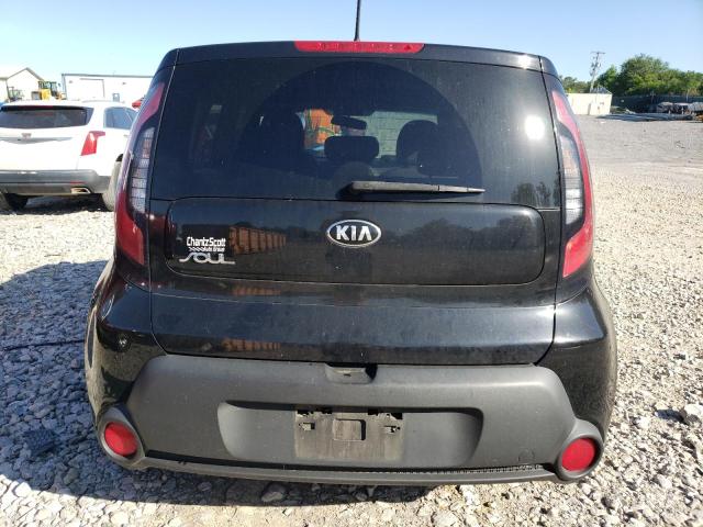 KNDJN2A20G7287777 - 2016 KIA SOUL BLACK photo 6