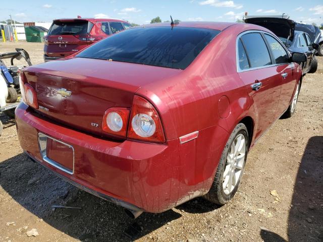 1G1ZK57748F270142 - 2008 CHEVROLET MALIBU LTZ წითელი ფოტო 4
