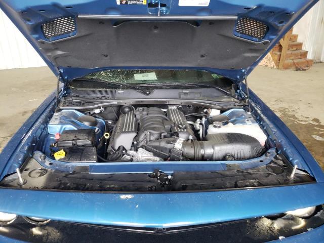 2C3CDZFJ8NH207474 - 2022 DODGE CHALLENGER R/T SCAT PACK BLUE photo 11