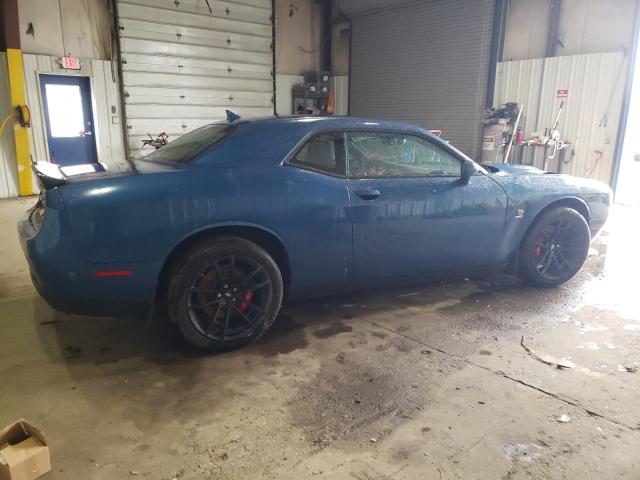 2C3CDZFJ8NH207474 - 2022 DODGE CHALLENGER R/T SCAT PACK BLUE photo 3