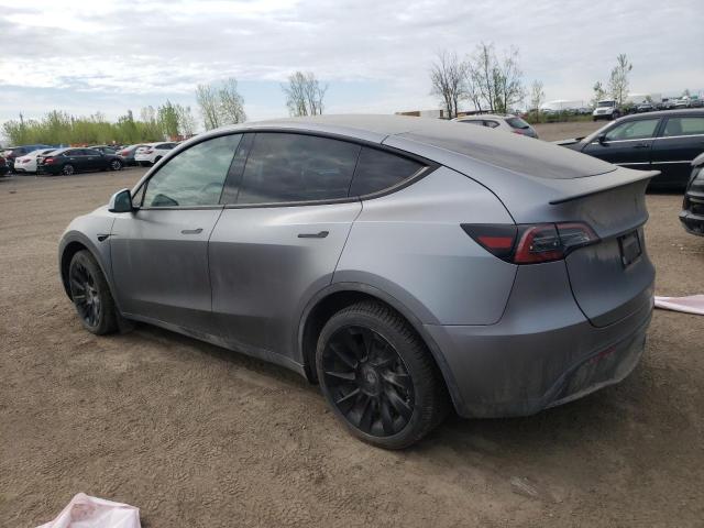 7SAYGDEEXRF181989 - 2024 TESLA MODEL Y GRAY photo 2