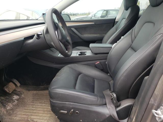 7SAYGDEEXRF181989 - 2024 TESLA MODEL Y GRAY photo 7