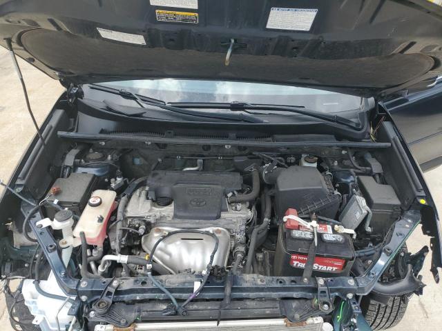 JTMRFREV3HJ707369 - 2017 TOYOTA RAV4 XLE BLUE photo 11