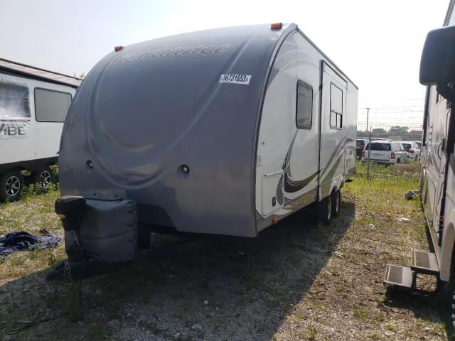 5RXTF222XE2201970 - 2014 COACH RV TRAILER TWO TONE photo 2