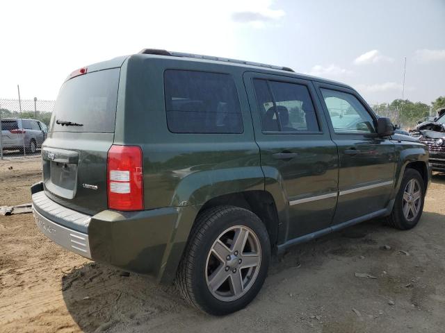 1J8FF48W38D648969 - 2008 JEEP PATRIOT LIMITED GREEN photo 3