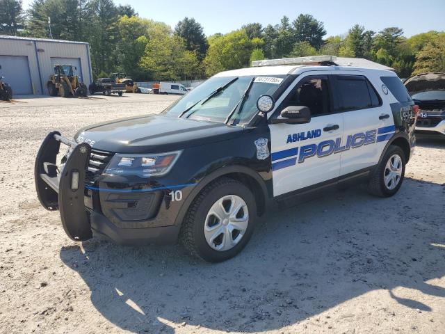 1FM5K8AR3GGA86817 - 2016 FORD EXPLORER POLICE INTERCEPTOR 双色 照片 1