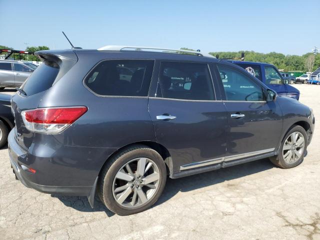 5N1AR2MM3EC684207 - 2014 NISSAN PATHFINDER S BLUE photo 3