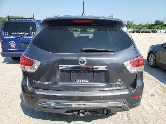 5N1AR2MM3EC684207 - 2014 NISSAN PATHFINDER S BLUE photo 6