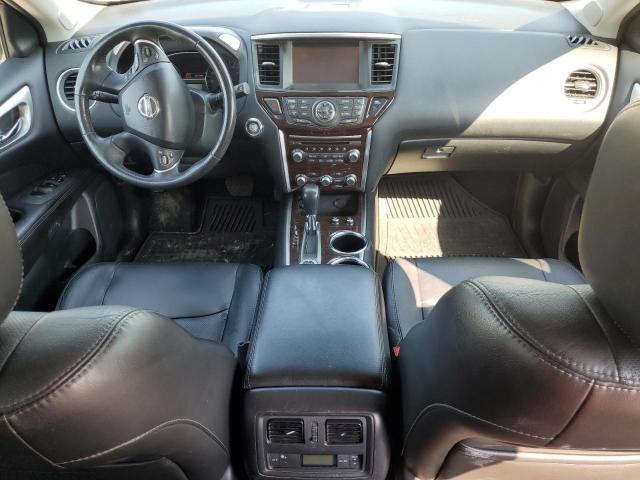 5N1AR2MM3EC684207 - 2014 NISSAN PATHFINDER S BLUE photo 8