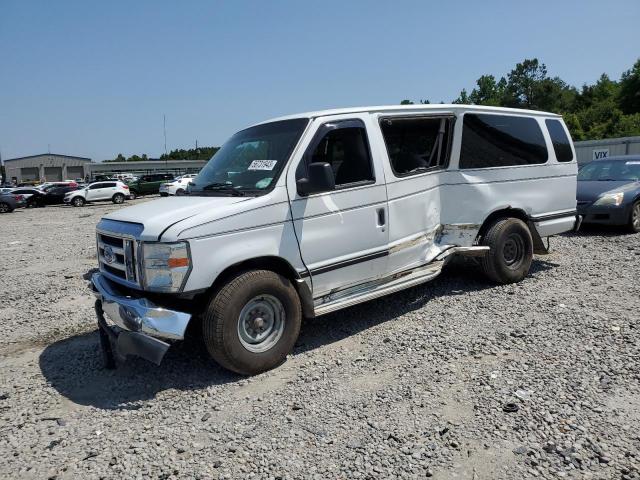 1FBSS3BL5BDA81699 - 2011 FORD ECONOLINE E350 SUPER DUTY WAGON WHITE photo 1