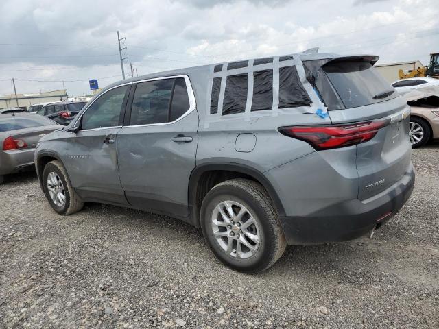 1GNERFKW3PJ277995 - 2023 CHEVROLET TRAVERSE LS GRAY photo 2