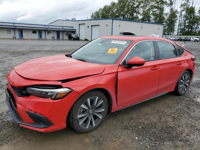 19XFL1H71PE005864 - 2023 HONDA CIVIC EXL წითელი ფოტო 1