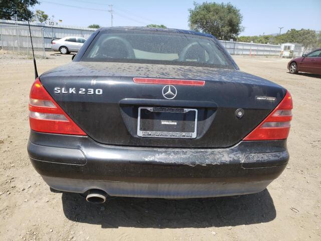 WDBKK47F8YF168500 - 2000 MERCEDES-BENZ SLK 230 KOMPRESSOR BLACK photo 6