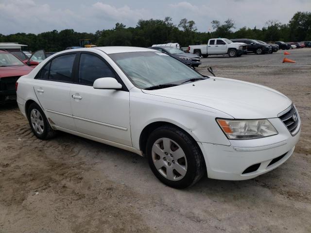 5NPET46C29H540083 - 2009 HYUNDAI SONATA GLS WHITE photo 4