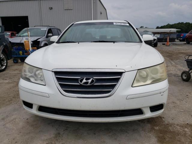 5NPET46C29H540083 - 2009 HYUNDAI SONATA GLS WHITE photo 5