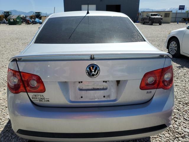 3VWEF71K07M137585 - 2007 VOLKSWAGEN JETTA WOLFSBURG SILVER photo 6