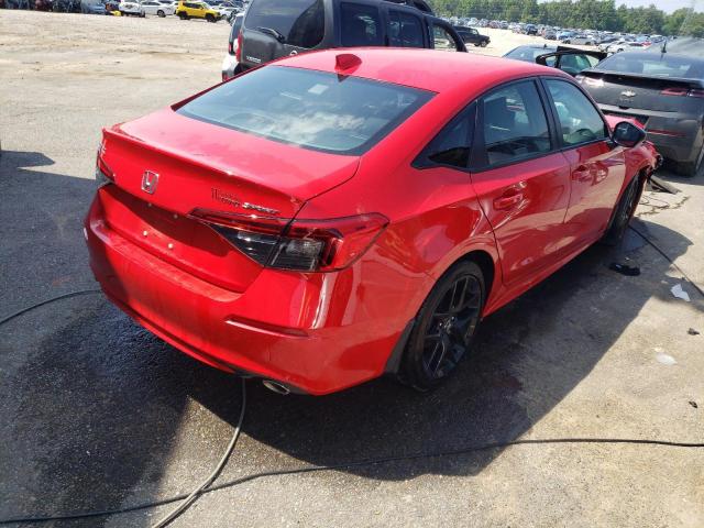 2HGFE2F50PH500323 - 2023 HONDA CIVIC SPORT 红色 照片 3
