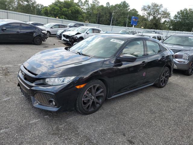 SHHFK7H40JU219059 - 2018 HONDA CIVIC SPORT 黑色 照片 1