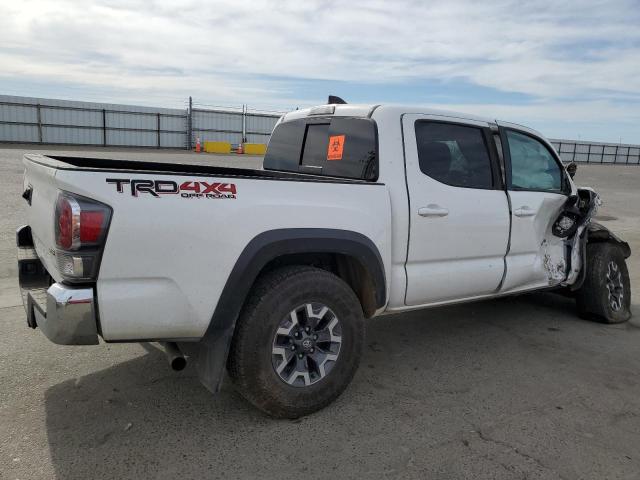 3TMCZ5AN8NM519778 - 2022 TOYOTA TACOMA DOUBLE CAB WHITE photo 3