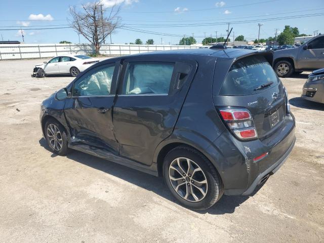 1G1JD6SB4K4108913 - 2019 CHEVROLET SONIC LT GRAY photo 2