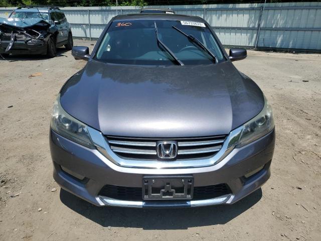 1HGCR2F85FA126533 - 2015 HONDA ACCORD EXL GRAY photo 5