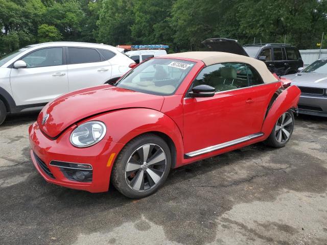 3VW7T7AT0DM830016 - 2013 VOLKSWAGEN BEETLE TURBO RED photo 1