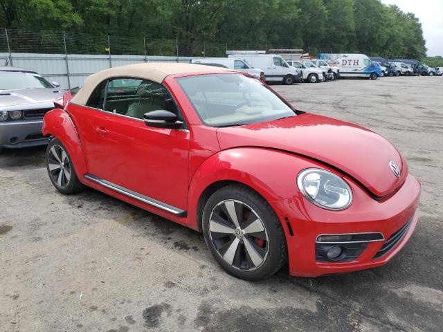 3VW7T7AT0DM830016 - 2013 VOLKSWAGEN BEETLE TURBO RED photo 4