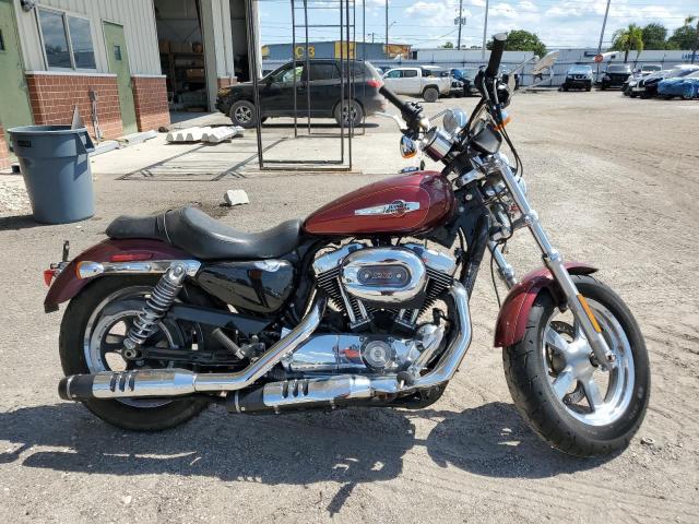 1HD1CT31XGC428456 - 2016 HARLEY-DAVIDSON XL1200 C BURGUNDY photo 1