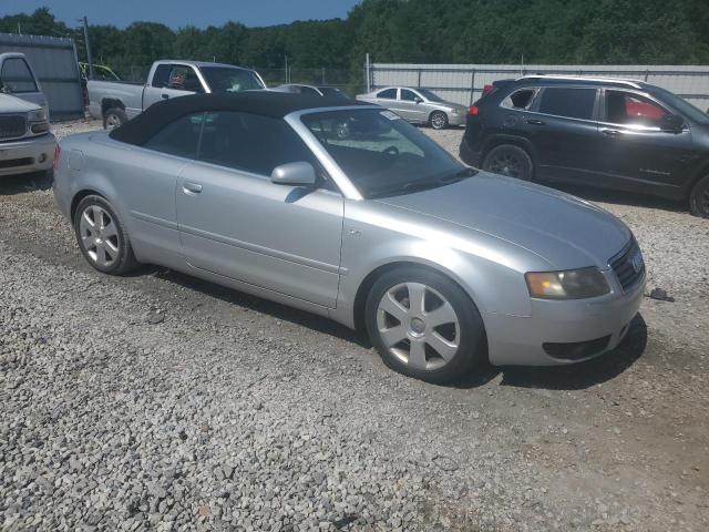 WAUAC48H36K006673 - 2006 AUDI A4 1.8 CABRIOLET SILVER photo 4