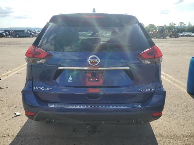 5N1AT2MV0HC744409 - 2017 NISSAN ROGUE SV BLUE photo 6