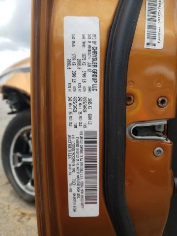 1C6RD6KT5CS309176 - 2012 DODGE RAM 1500 ST 橙色 照片 12