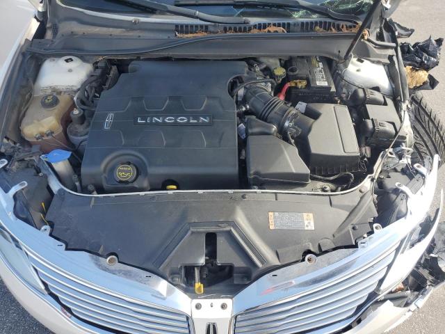 3LN6L2GKXFR618760 - 2015 LINCOLN MKZ WHITE photo 11