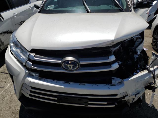 5TDJGRFH1KS078594 - 2019 TOYOTA HIGHLANDER HYBRID WHITE photo 11